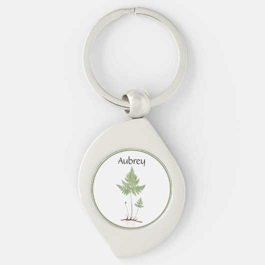 Einfache Fern, Schlüsselanhänger (Vorderseite)