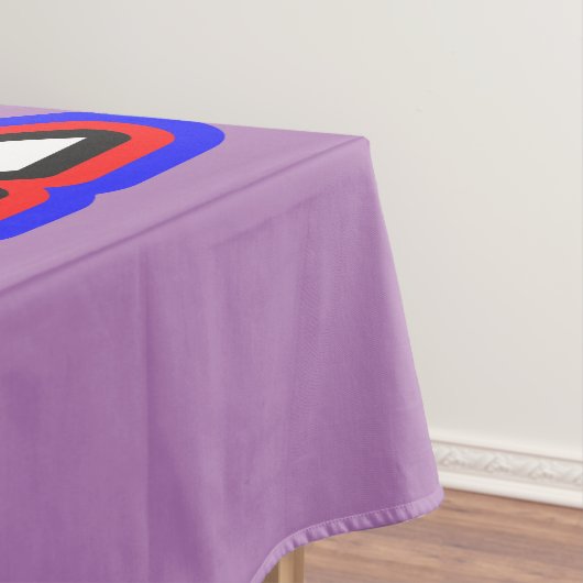 Einfache fette Best Cat-Mama je Typografie Tischdecke (Beispiel)