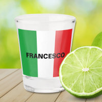Einfache, fette italienische Fahne Personalisiert