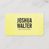 Einfache fette Textzyklus Visitenkarte (Vorderseite)