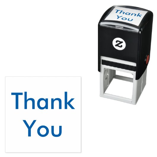 Einfache Firma Vielen Dank Permastempel (Beispiel)