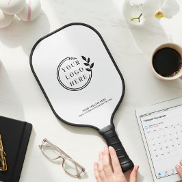 Einfache Firmenlogos für Unternehmen Pickleball Schläger