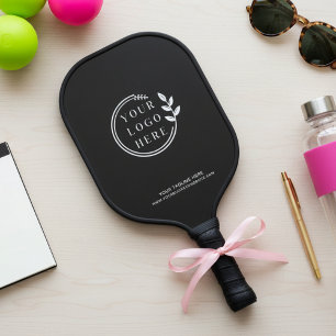 Einfache Firmenlogos für Unternehmen Pickleball Schläger