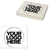 Einfache Firmenlogos Groß Gummistempel (Stempel)
