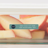 Einfache Firmenlogos und Individuelle Name Etiketten (Befestigt)