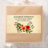 Einfache florale Rückgabe (Insitu)