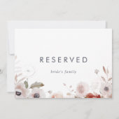 Einfache florale Unterschrift (Rückseite)