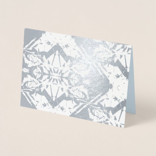 Einfache Foil Cards Folienkarte (Vorderseite)