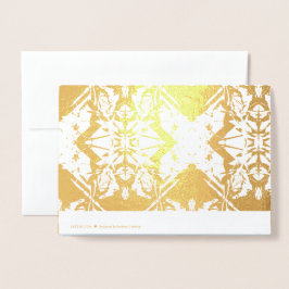 Einfache Foil Cards Folienkarte