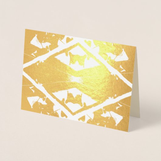 Einfache Foil Cards Folienkarte (Vorderseite)