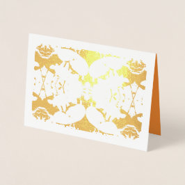 Einfache Foil Cards Folienkarte