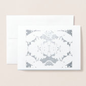 Einfache Foil Cards Folienkarte (Vorderseite mit Umschlag)