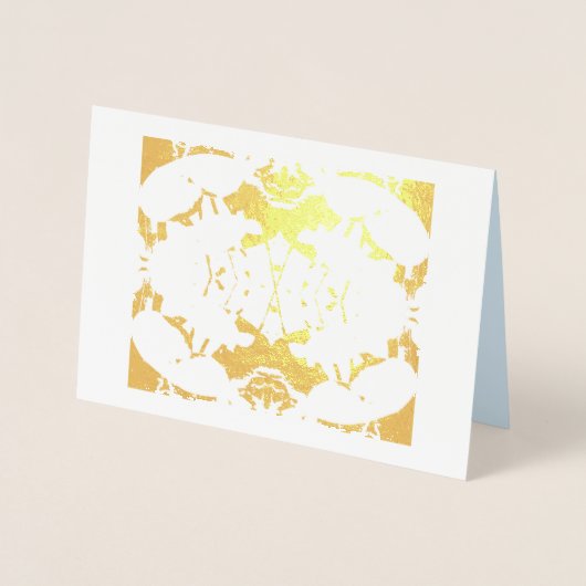 Einfache Foil Cards Folienkarte (Vorderseite)