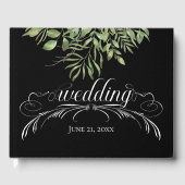Einfache Foliage, Hochzeit Gästebuch (Vorderseite)