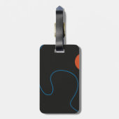 Einfache Formen, Kunst des Mittelalters Gepäckanhänger (Rückseite vertikal)