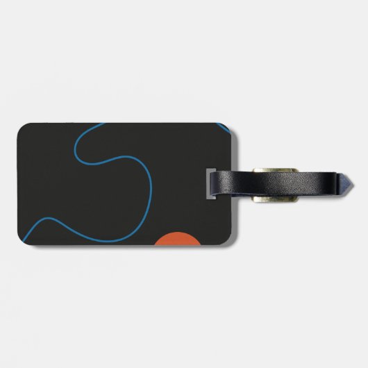 Einfache Formen, Kunst des Mittelalters Gepäckanhänger (Rückseite horizontal)