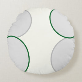 Einfache Formen Rundes Kissen