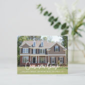 Einfache Foto-Bewegungsanzeige Postkarte (Stehend Vorderseite)