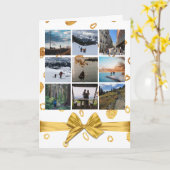 Einfache Foto Collage Jede gelegentliche Grußkarte Karte (Gelbe Blume)