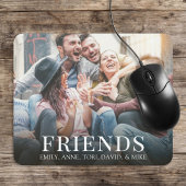 Einfache Foto Freunde Personalisiert Mousepad