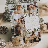 Einfache Foto-Happy-Card Folieneinladung