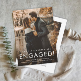 Einfache Foto-Hochzeitsparty vom Typ 2 Einladung