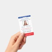 Einfache Foto-Notfall-Kinder-ID Ausweis (Handheld)