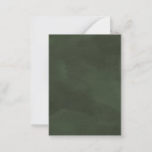 Einfache Foto Weihnachtsgrüße Mitteilungskarte (Rückseite)