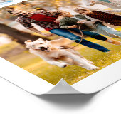 Einfache Fotocollage 11 Bilder Poster (Ecke)