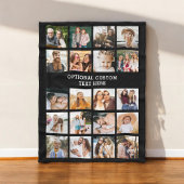 Einfache FotoCollage 20 Personalisiert Fleecedecke