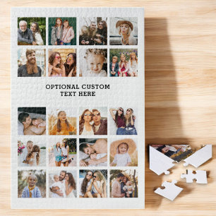 Einfache FotoCollage 20 Personalisiert Puzzle