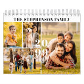 Einfache FotoCollage 5 pro Monat nach Maß Kalender (Titelbild)