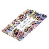 Einfache Fotocollage Großvater Magnet (Linke Seite)
