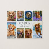 Einfache Fotocollage mit Hund Puzzle (Horizontal)