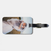 Einfache FotoCollage Modern Gepäckanhänger (Rückseite horizontal)