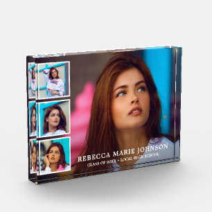 Einfache FotoCollage Moderner Abschluss Fotoblock