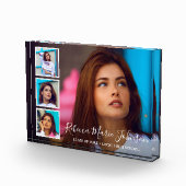 Einfache FotoCollage Moderner Abschluss Fotoblock (Rechts)