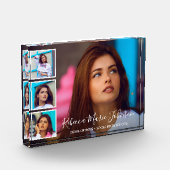 Einfache FotoCollage Moderner Abschluss Fotoblock (Links)