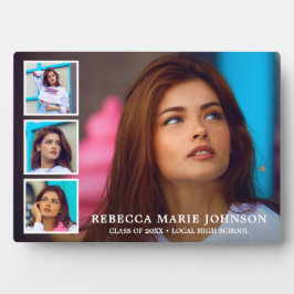 Einfache FotoCollage Moderner Abschluss Fotoplatte