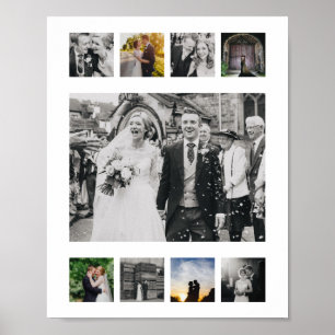 Einfache FotoCollage Poster