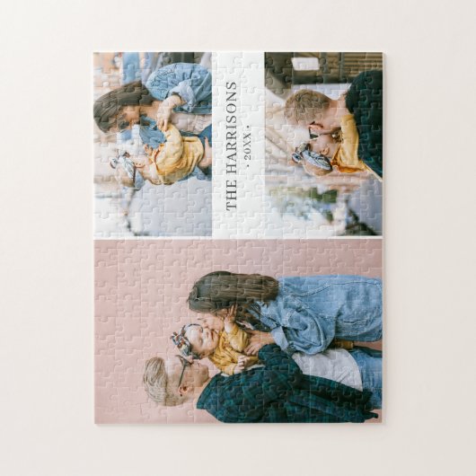 Einfache FotoCollage Puzzle (Vertikal)