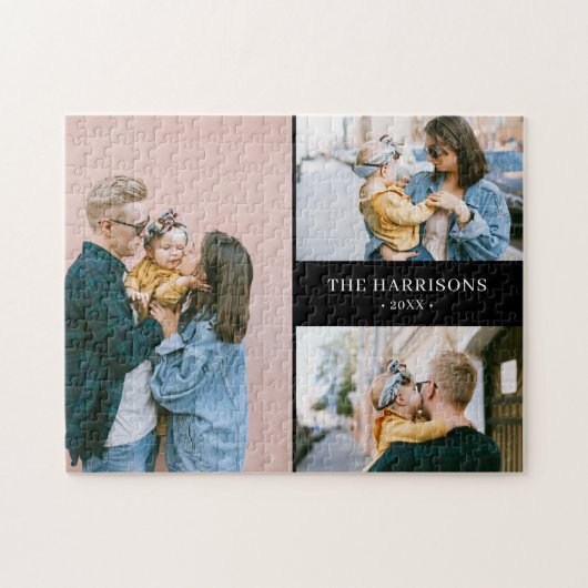 Einfache FotoCollage Puzzle (Horizontal)