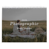 Einfache Fotografie 2025 Wall Calendar Kalender (Titelbild)