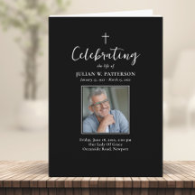 Einfache Fotos Klassischer Beerdigungsauftrag