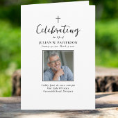 Einfache Fotos Klassischer Beerdigungsauftrag Programm