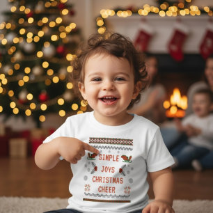 Einfache Freuden hässlicher Pullover Weihnachten K