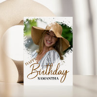 Einfache Freundin | Girlfriend Foto Birthday