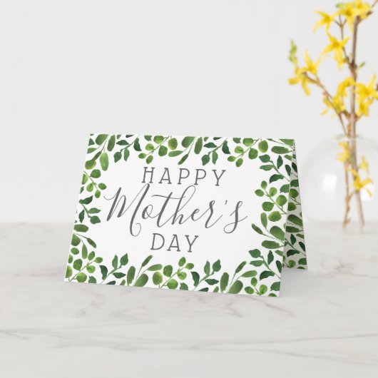 Einfache Frühlingsblüte zum Muttertag Karte (Gelbe Blume)