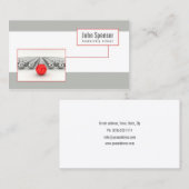 Einfache Führungs-SchulVisitenkarte Visitenkarte (Vorne/Hinten)