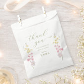 Einfache Garten Boho Wildblumen Brautparty Geschenktütchen (Ausgeschnitten)